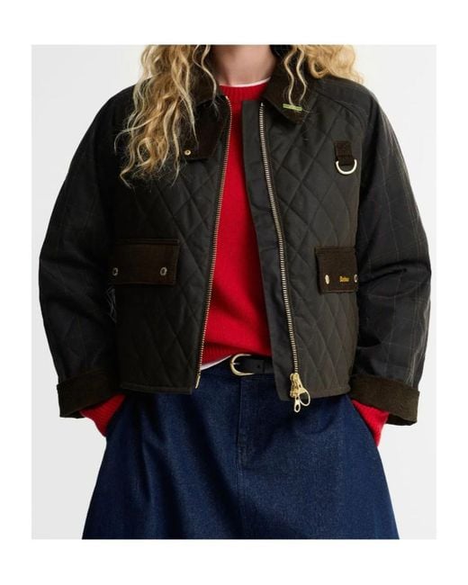 Barbour Black Quilted Jacket