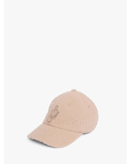 J.W. Anderson Natural Jw Anderson Logo Embroidered Baseball Cap for men