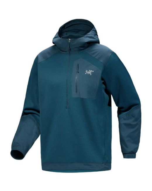 Arc'teryx Blue Konseal Pullover Hoody for men