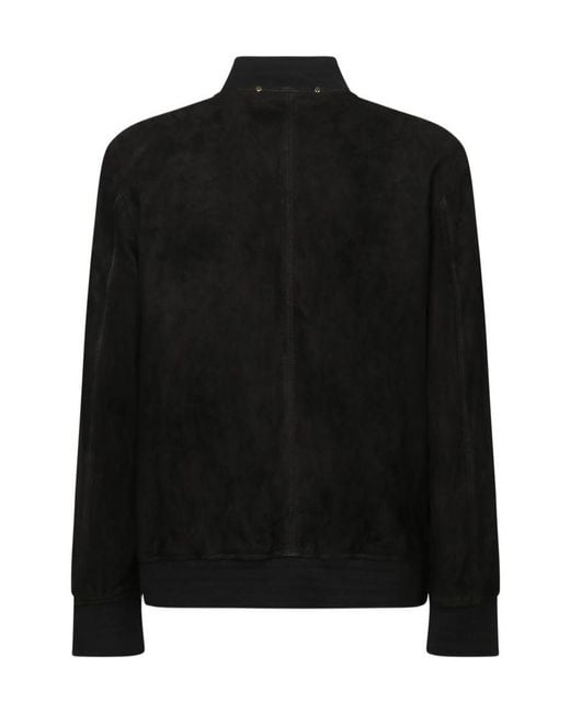 Paul Smith Blue Zip-Up Long-Sleeved Bomber Jacket for men