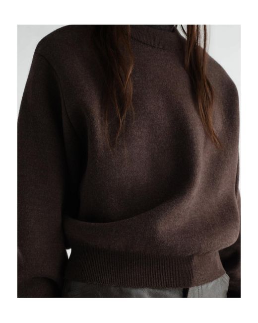 Lemaire Black Short Sweater