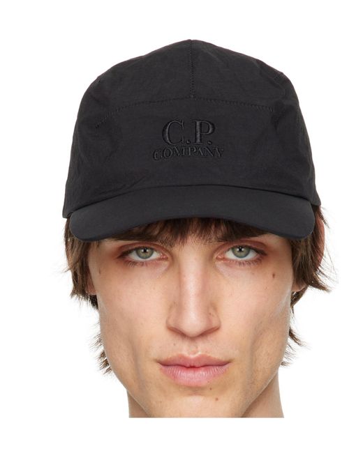 C P Company Multicolor Logo-Embroidered Baseball Cap for men