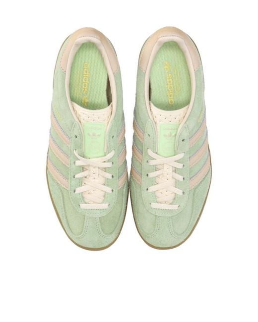 Adidas Green Originals Gazelle Indoor Sneakers for men