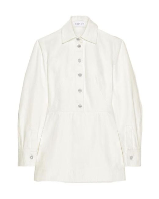 Givenchy White Denim Dress