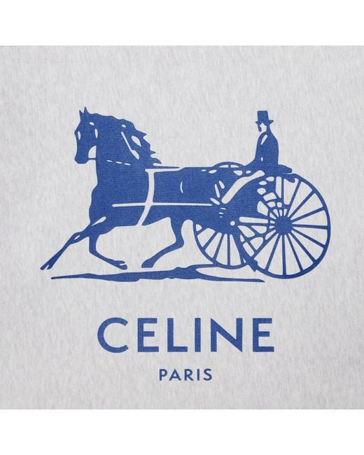 Céline White Sweatshirt for men