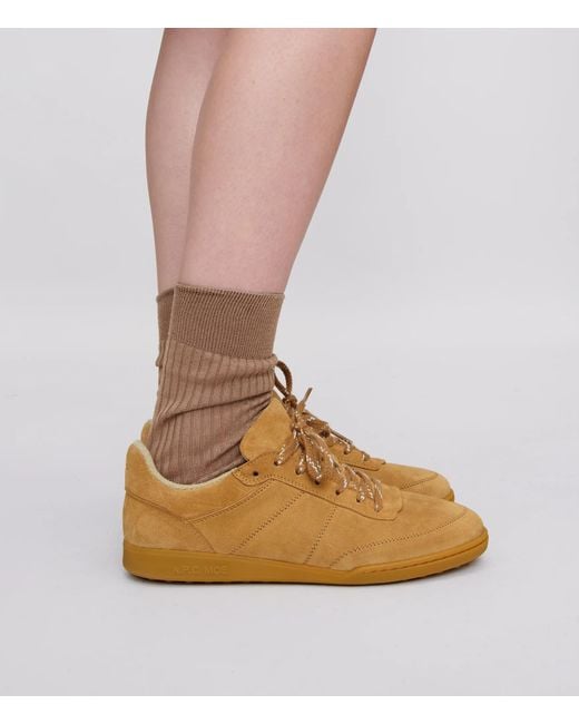 A.P.C. Brown Moe Sneakers for men