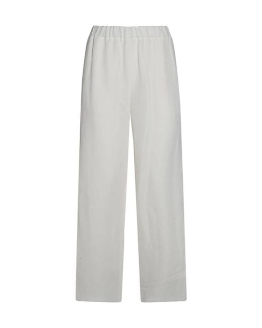 Fabiana Filippi White Orvieto Trousers