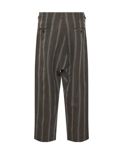 Uma Wang Gray 'Perch Signy' Pants for men