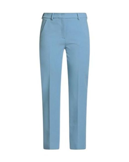 Weekend by Maxmara Blue Simple Straight-Leg Pants