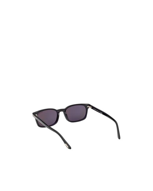 Tom Ford White Eyewear Rectangular Frame Sunglasses for men