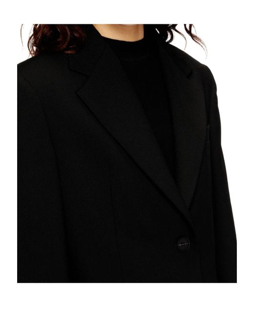 DIESEL Black Single-Breasted Blazer