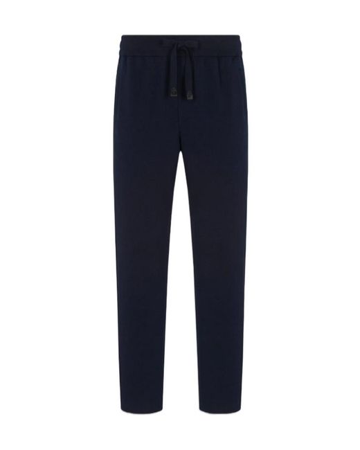 Brioni Blue Essential Stretch Joggers for men