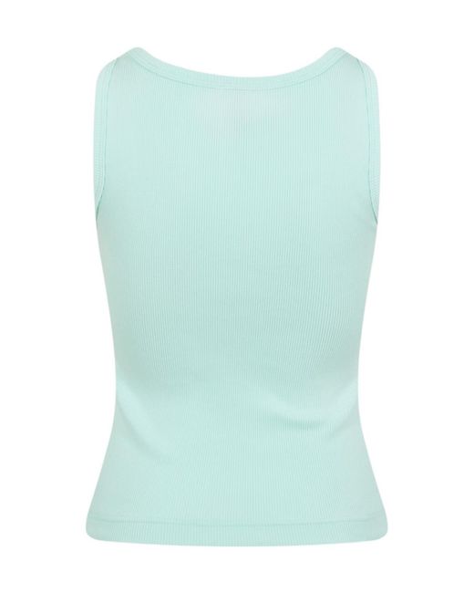 Casablanca Green Logo Patch Vest