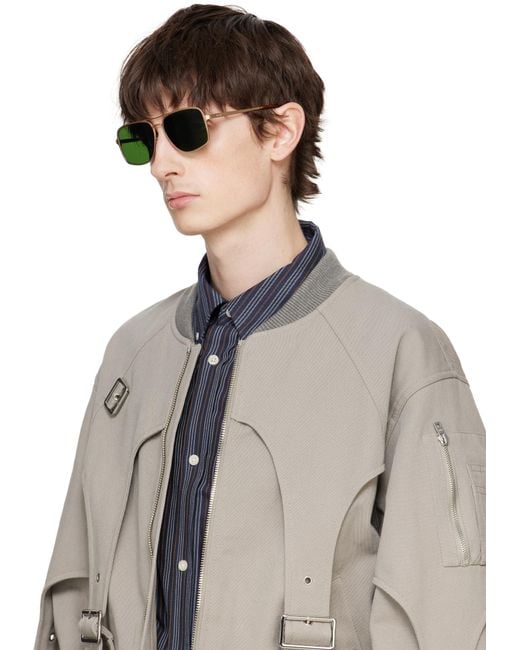 Retrosuperfuture Green Spliff Sunglasses for men