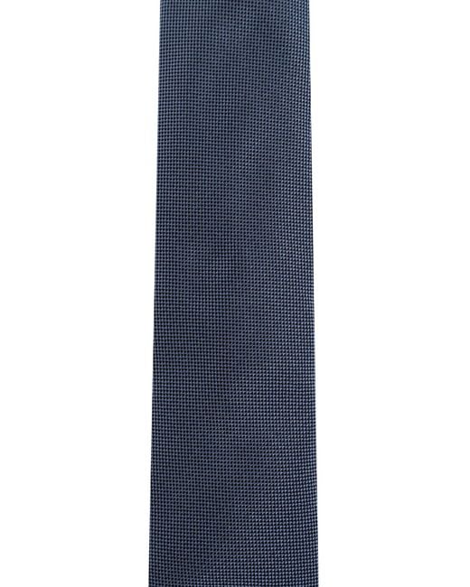 Moschino Blue Embroidered Bear Tie for men