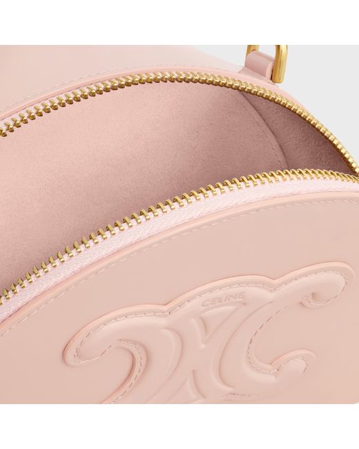 ハンドバッグ CELINE Mini 16 leather shoulder bag Bleached Pink MINI 16 IN satinated calfskin - Bleached Pink | CELINE