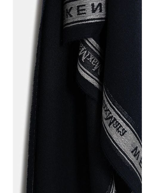Weekend by Maxmara Black Tassel Scarf