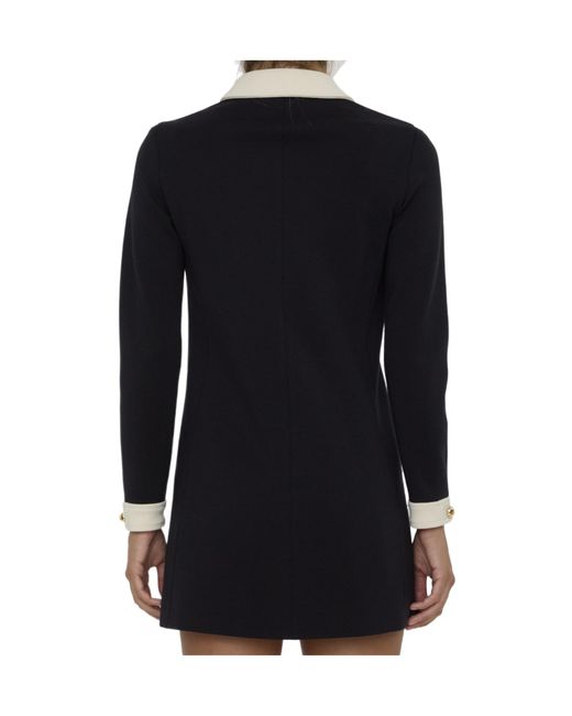 Céline Black Wool Dress