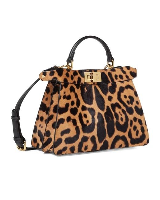 Fendi Brown Peekaboo Mini