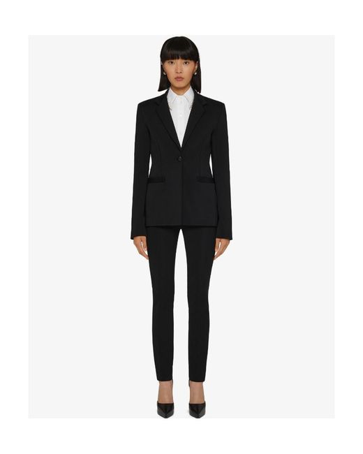 Givenchy Black Slim Fit Tailored Jacket