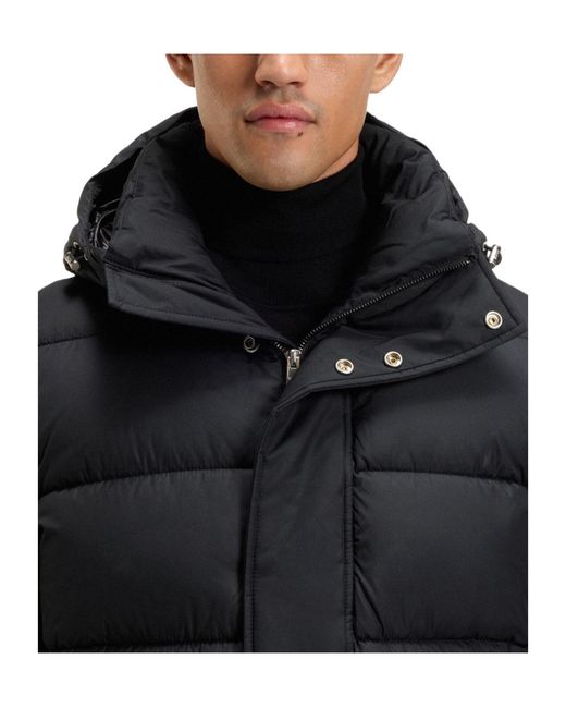 Boss Gray Solid Color Down Jacket for men