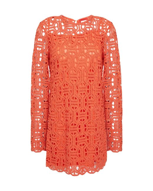 MAX&Co. Orange Short Dresses