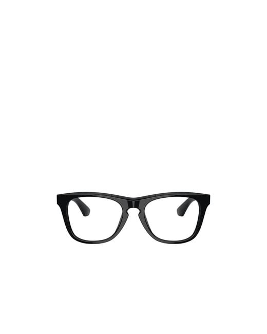Burberry White Eyewear Square Frame Glasses for men