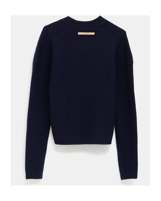 J.W. Anderson Blue Puff-Sleeves Sweater