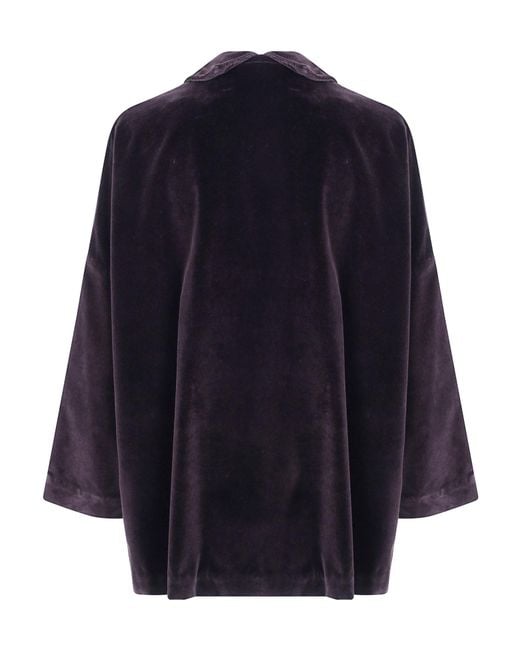 Daniela Gregis Blue 'Gladiolo' Washed Jacket