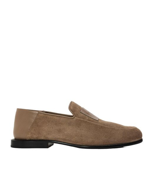 Givenchy Brown Giv Loafers