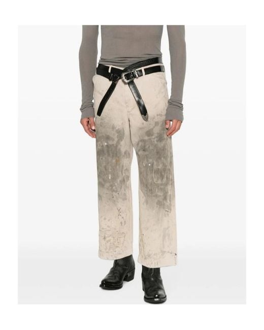 Enfants Riches Deprimes Natural Belt-Loop Jeans for men