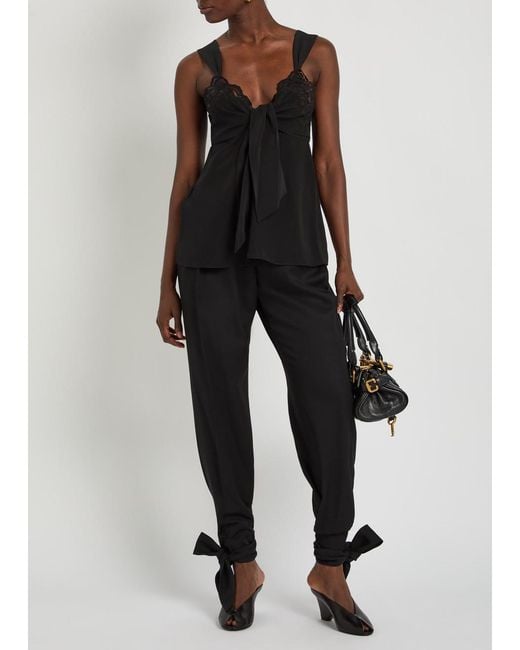 Chloé Black Casual Top