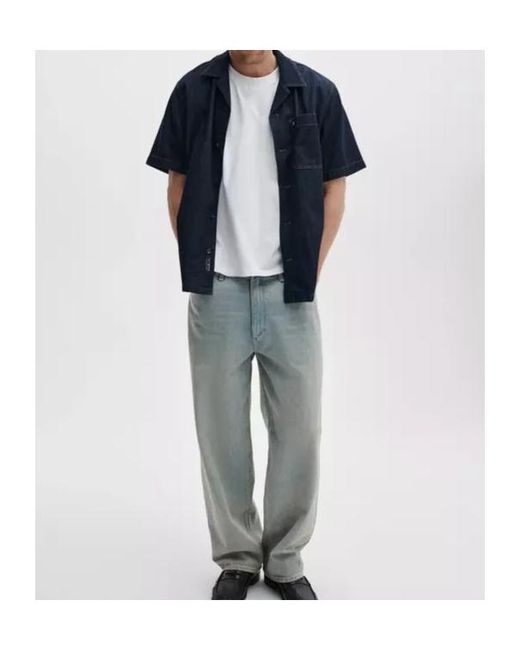 Rag & Bone White Crew-Neck T-Shirt for men