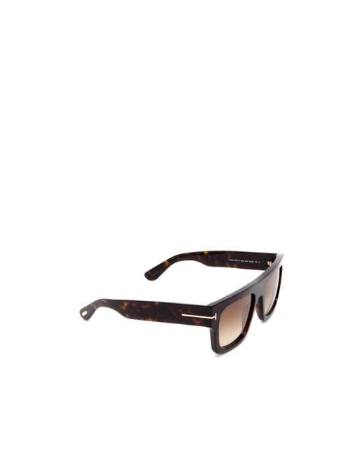 Tom Ford Multicolor Eyewear Fausto Square Frame Sunglasses for men