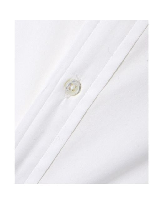 Polo Ralph Lauren White Logo Embroidered Shirt