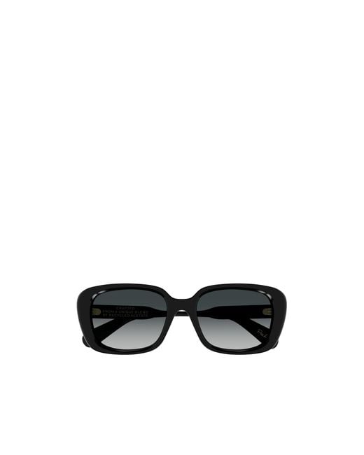 Chloé Black Chloé Eyewear Rectangular Frame Sunglasses