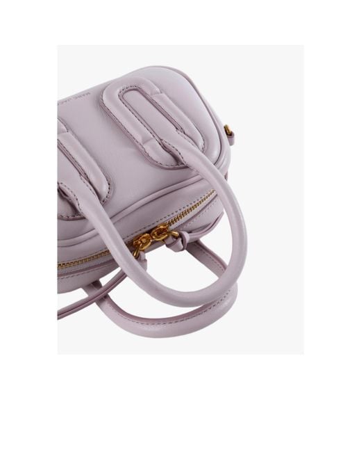 Marc Jacobs Purple Babe Mini Top Handle Bag