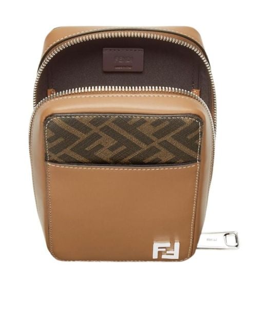 Fendi Green Ff Squared Phone Case for men