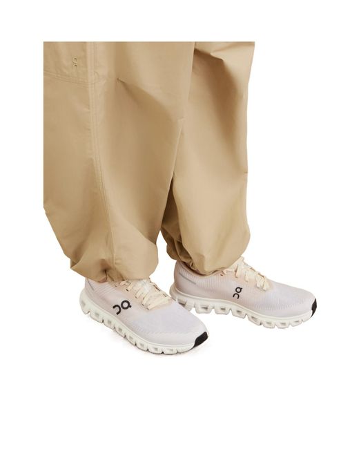 On Shoes White Push Mesh Sneakers