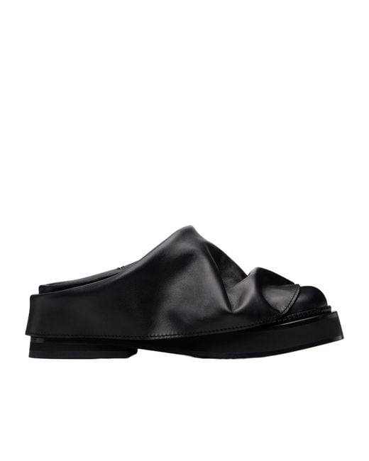The Attico Black Mini Robin Sabot