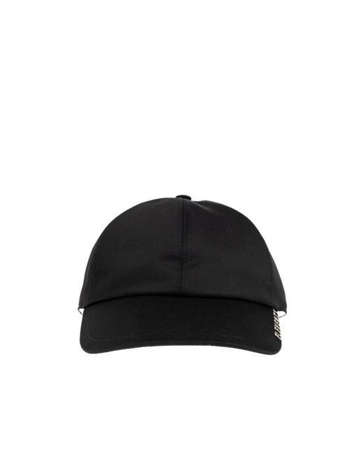 Eleventy Black Baseball Cap for men