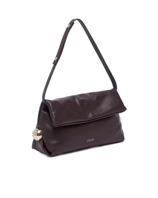 Liu Jo Purple Medium Riccy Shoulder Bag