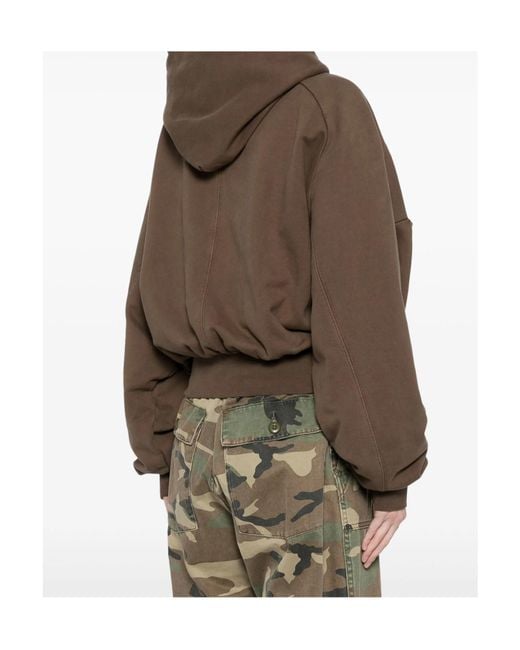 Entire studios Brown Double Double Hoodie