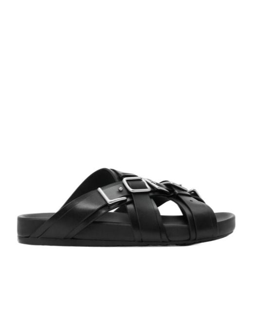 Loewe Black Type Fussbett Sandals for men