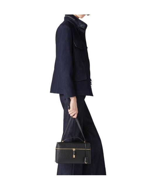 Loro Piana Black Extra Bag L27 Shoulder Bag