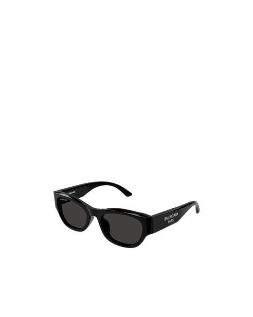 Balenciaga Black Eyewear Cat-Eye Frame Sunglasses