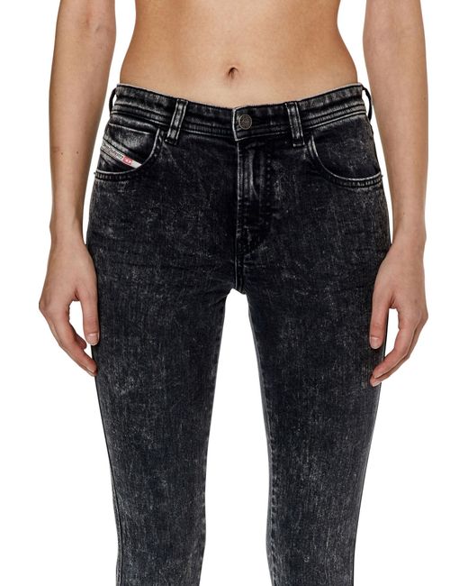 DIESEL Blue Babhila Mid-Rise Skinny Jeans