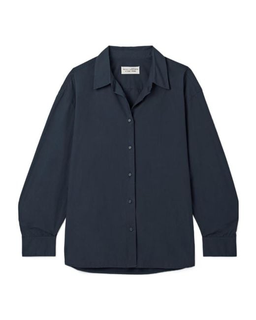 Nili Lotan Blue Long Sleeve Shirt