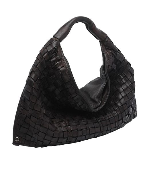 Campomaggi Black Top-Handle Handbag