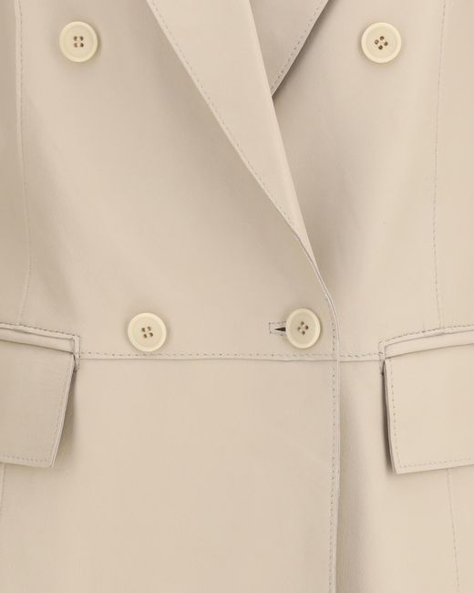 P.A.R.O.S.H. Natural Leather Gilet